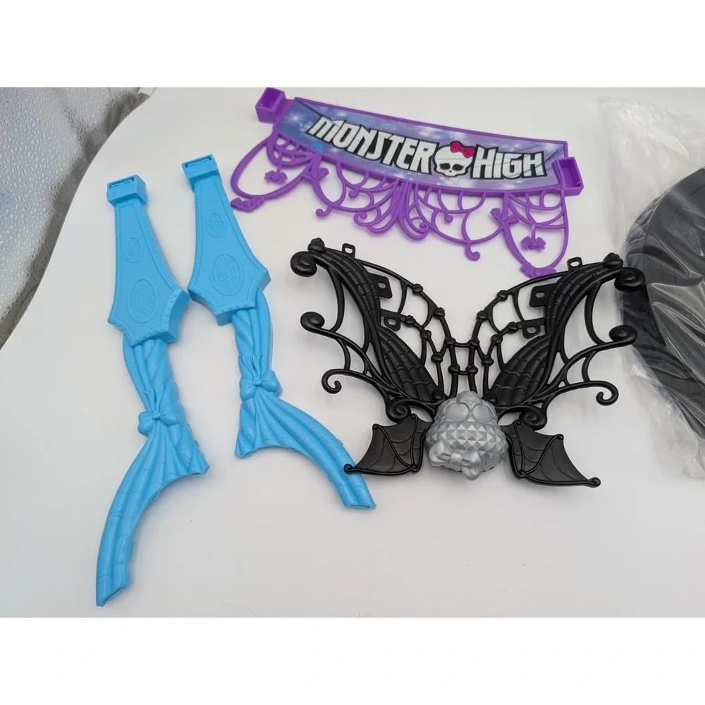 Monster High Dance the Fright Away‎ Rotating Stage Parts Mattel Works Lights